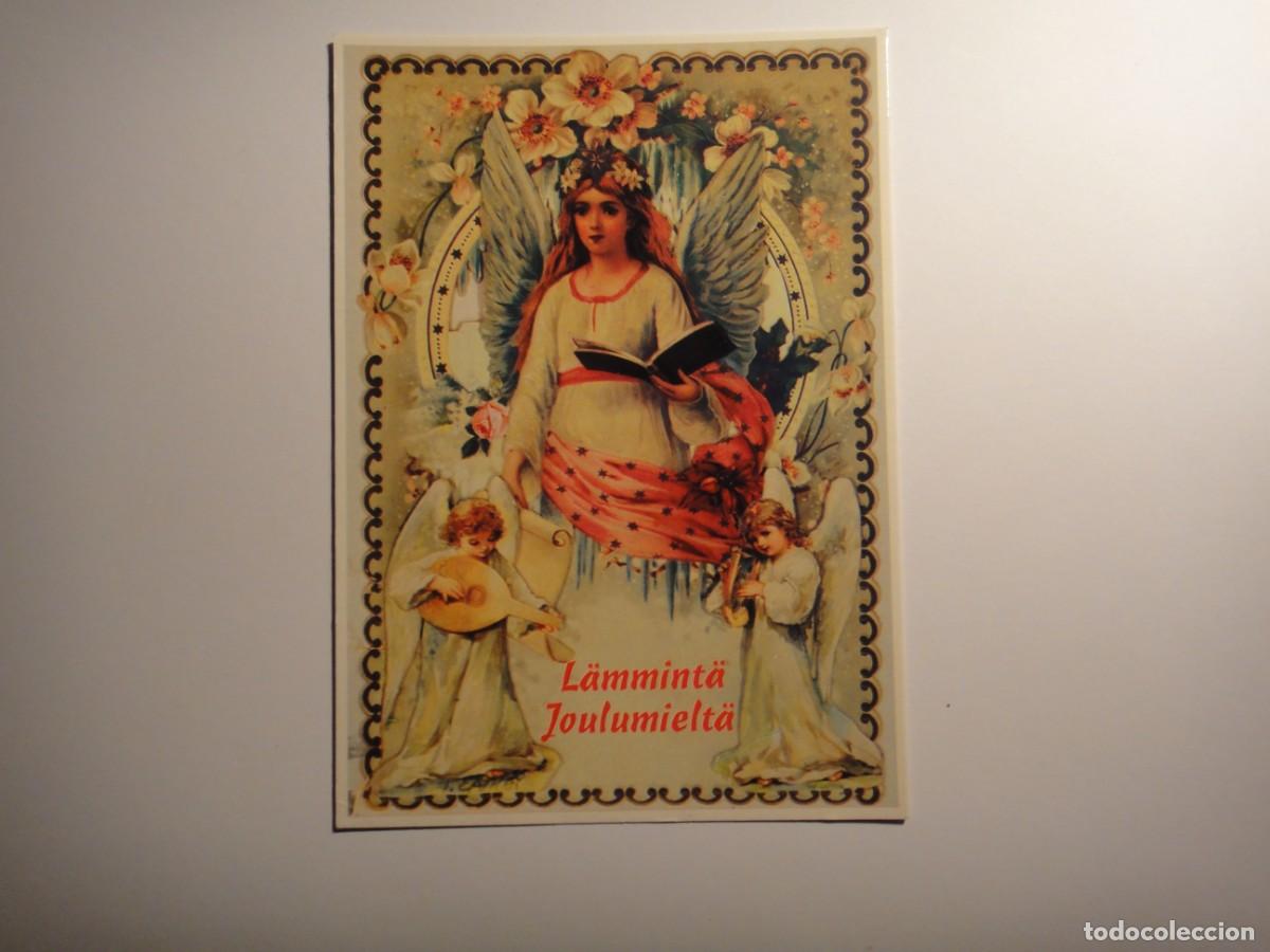 Postais: tarjeta postal- de Finlandia, &rdquo;C&aacute;lido esp&iacute;ritu Navide&ntilde;o&rdquo; ver foto. ref 102/1840