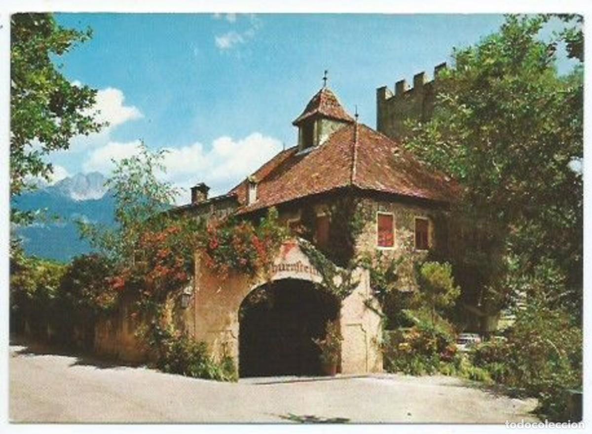 Postcards: SCHLOSS THURNSTEIN 550m BEI MERAN GEGEN IFINGER 2581m.- ITALIA