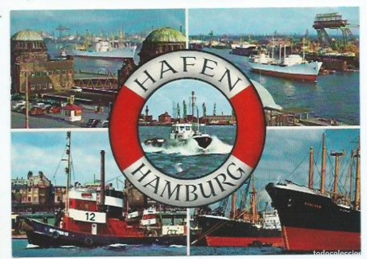 Postcards: HAFEN HAMBURG.- ALEMANIA