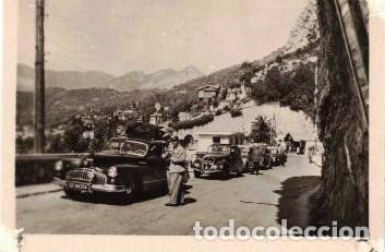 Postales: :::: C303 - PEQUE&Ntilde;A POSTAL FOTOGRAFICA - MENTON - FRONTERA FRANCO-ITALIANA