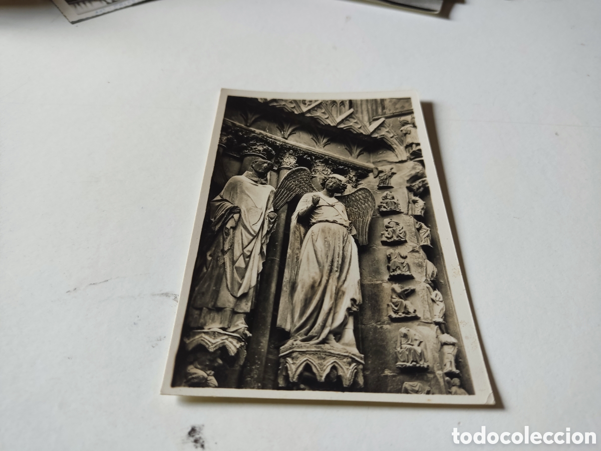 Postales: Postal REIMS estatuas - Foto 1