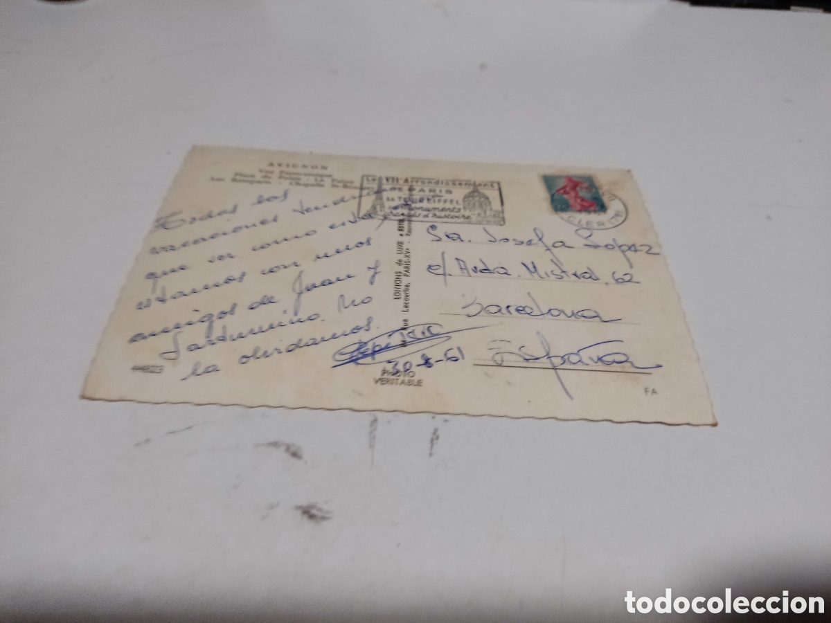 Postales: Postal avignon panor&aacute;mica - Foto 2