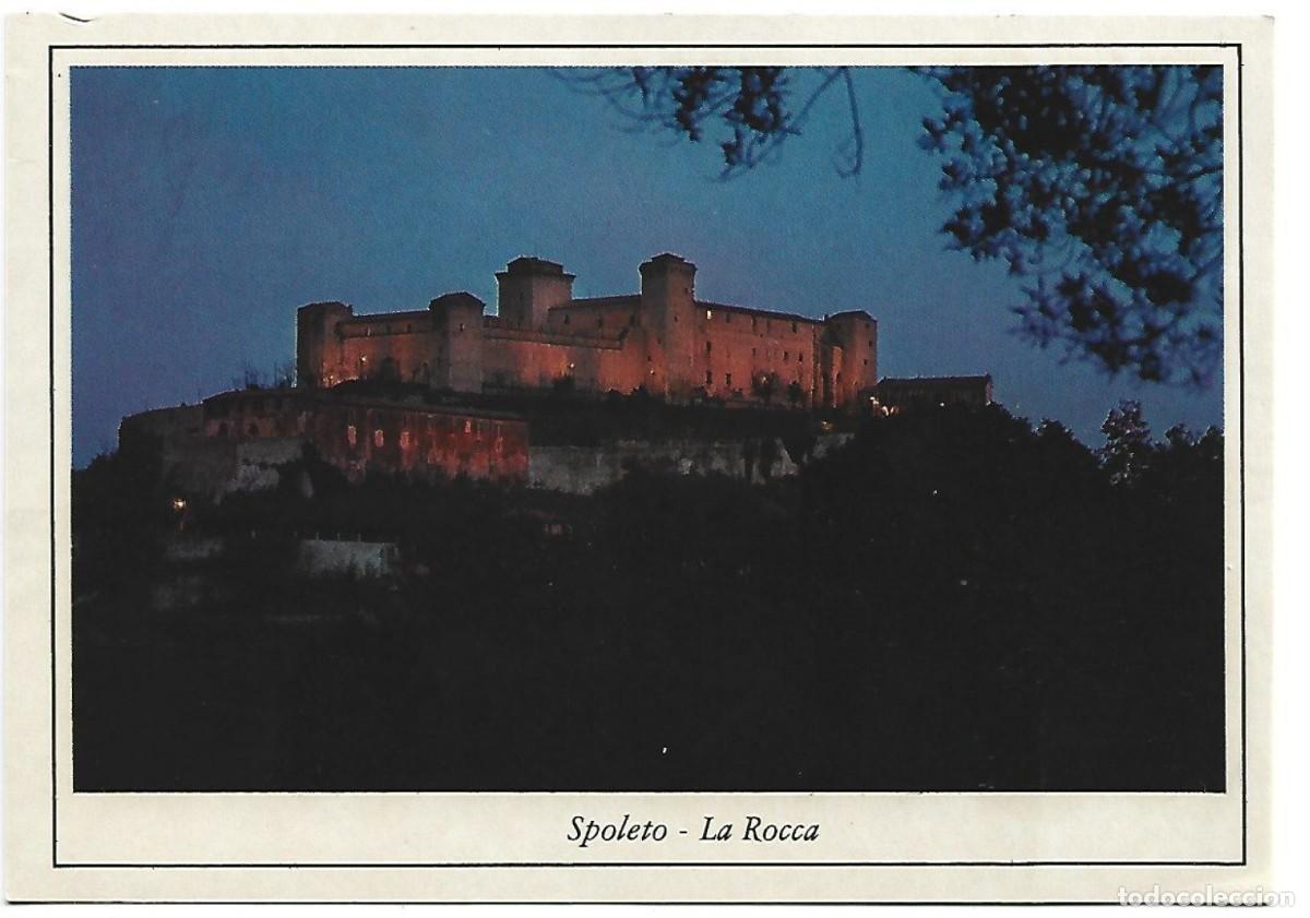 Postais: LA ROCCA - THE FORTRESS.- SPOLETO / ITALIA