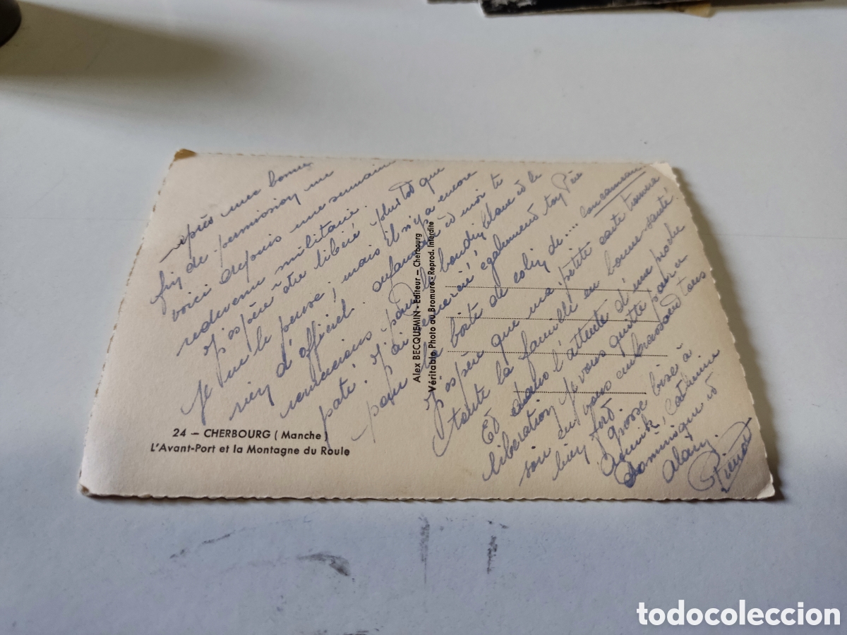 Postales: Postal Cherbourg Puerto - Foto 2