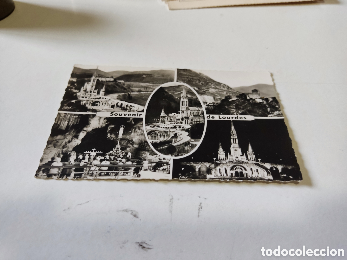 Postales: Postal antigua Lourdes - Foto 1