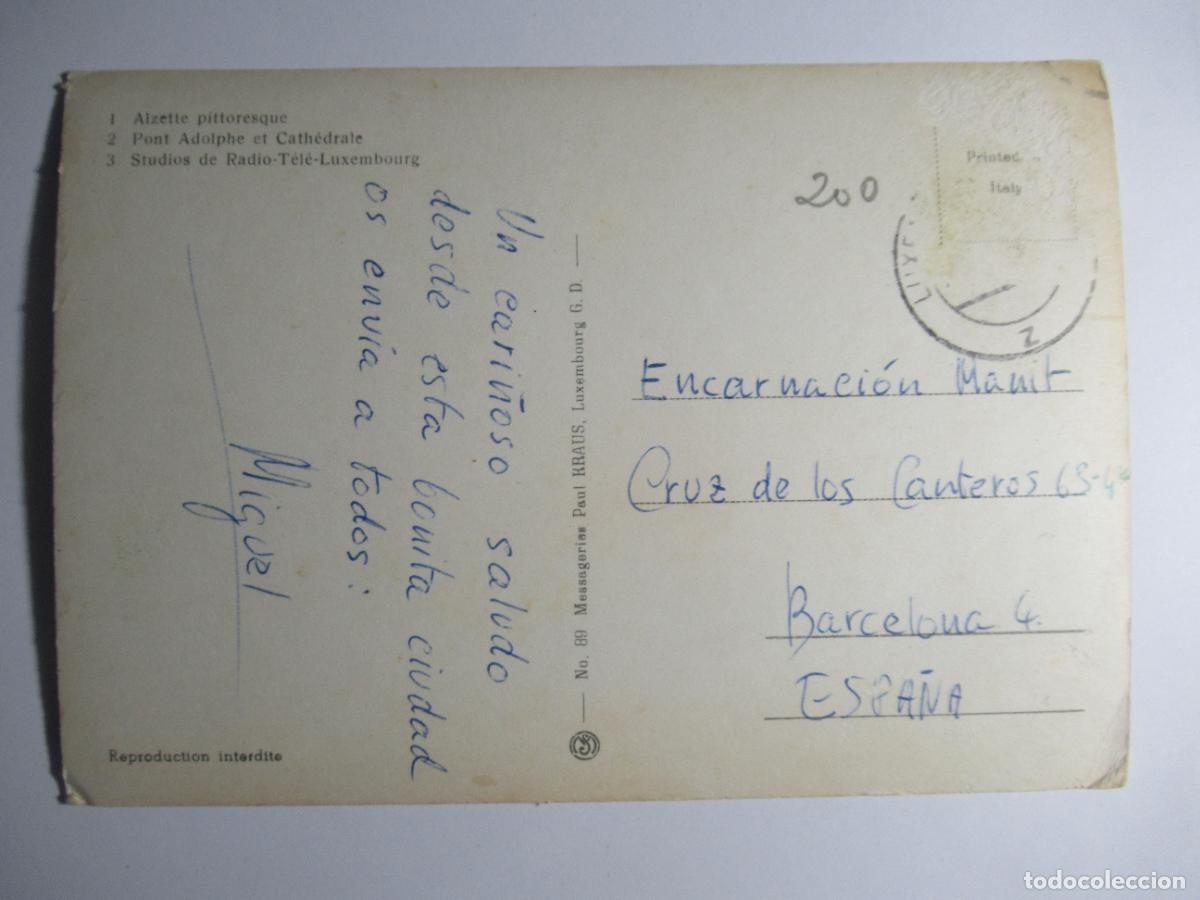 Postales: Luxembourg - Varios aspectos - Foto 2
