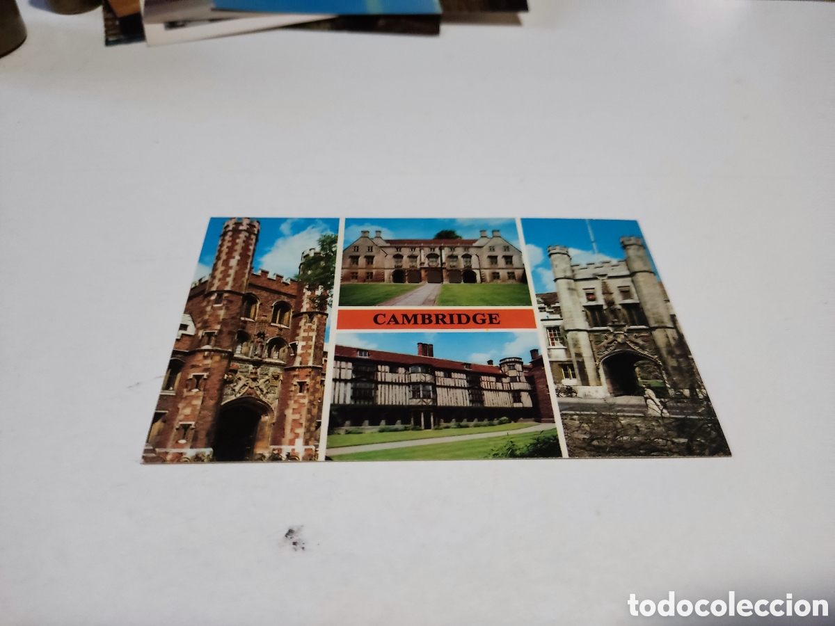 Postales: Postal Cambridge librer&iacute;a etc - Foto 1