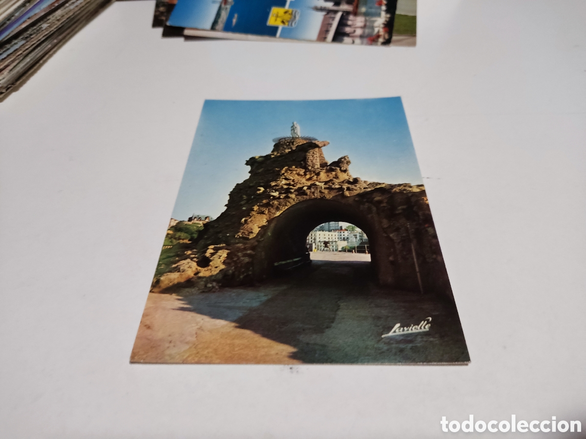 Postales: Postal Biarritz La roca de la virgen - Foto 1