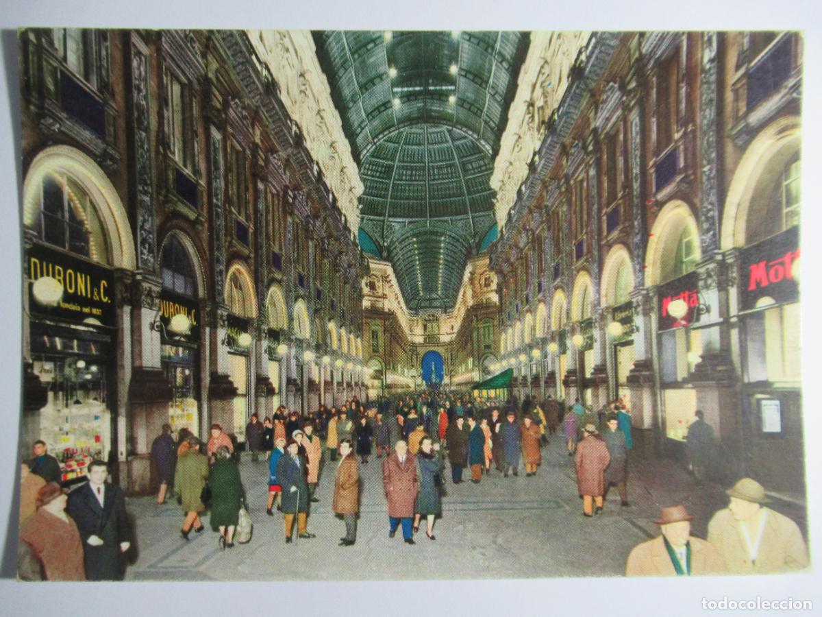 Postais: Milano - Galleria Vittorio Emanuele. Interno
