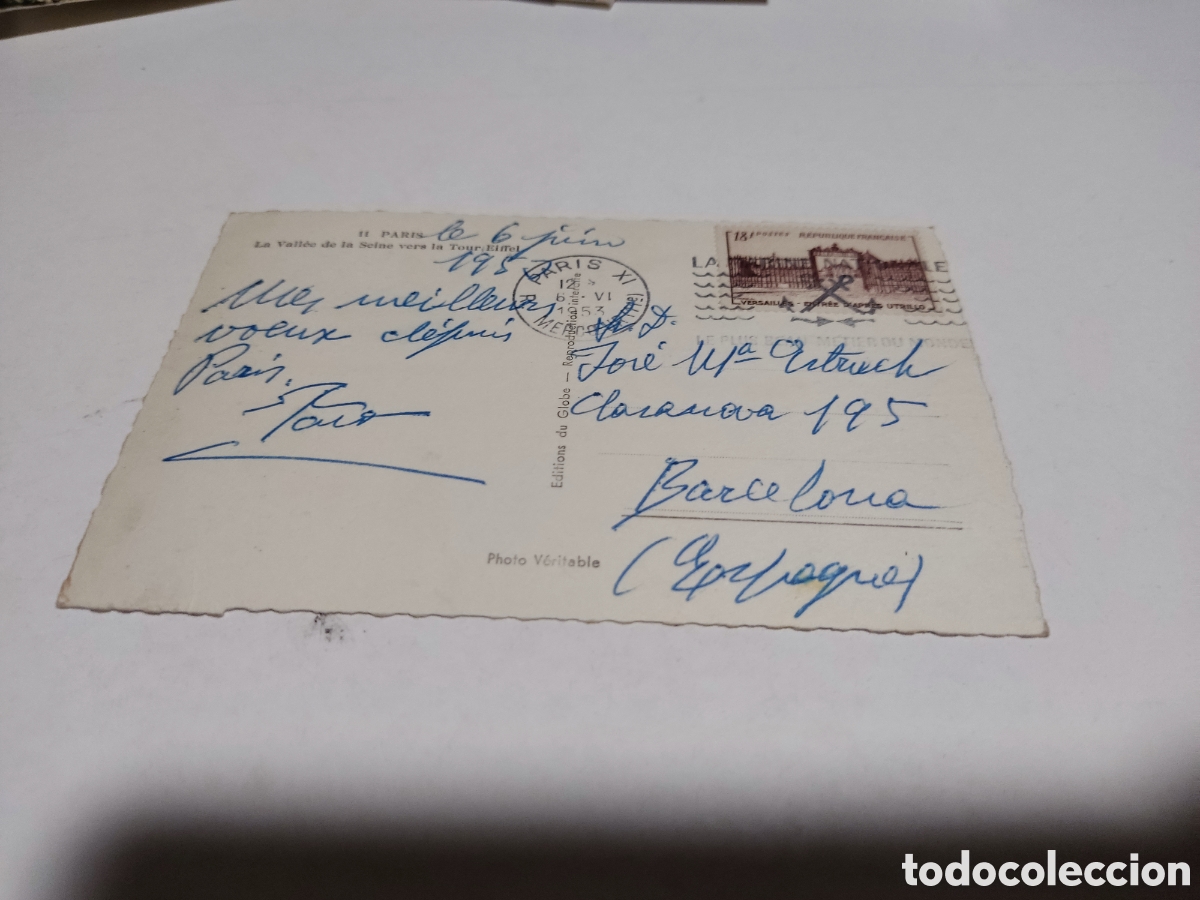 Postales: Postal antigua Paris... - Foto 2
