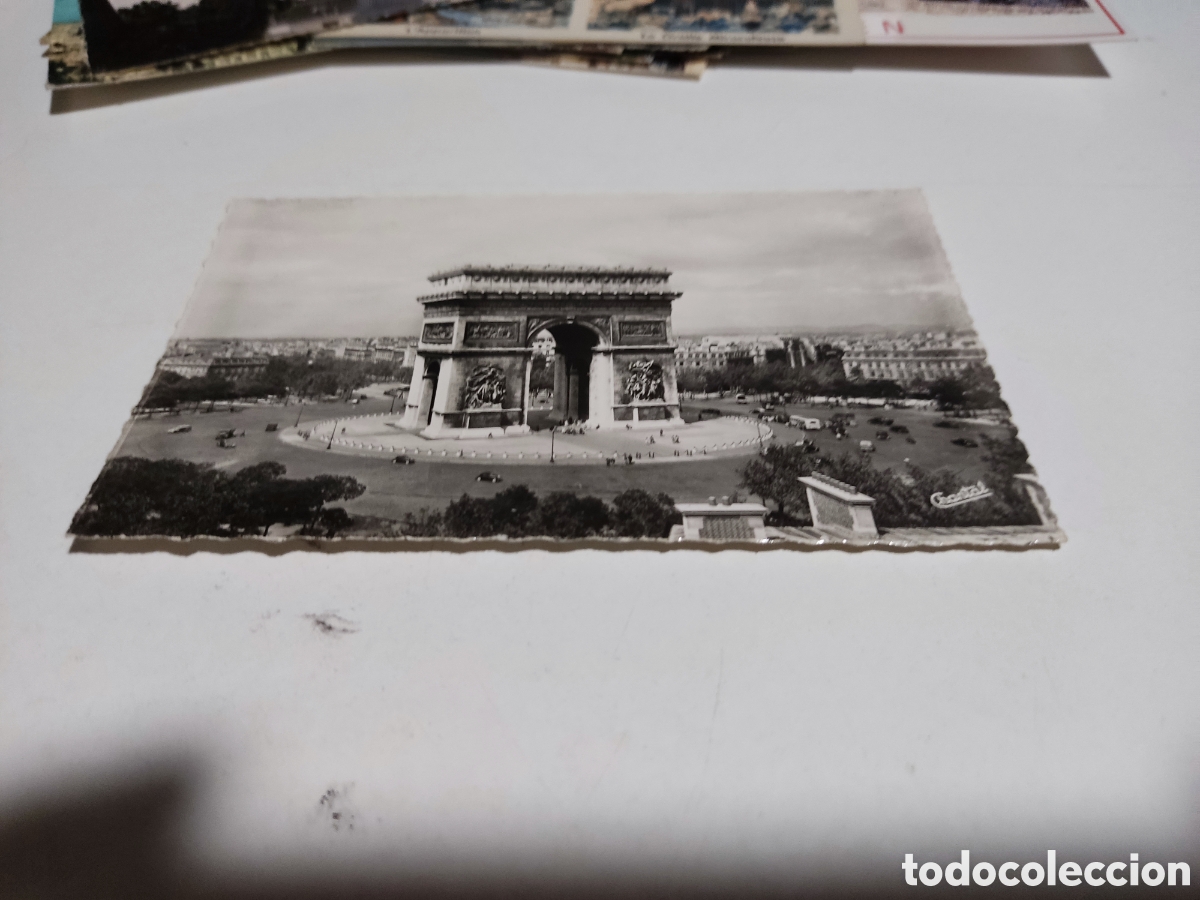 Postales: Postal Paris arco del triunfo - Foto 1