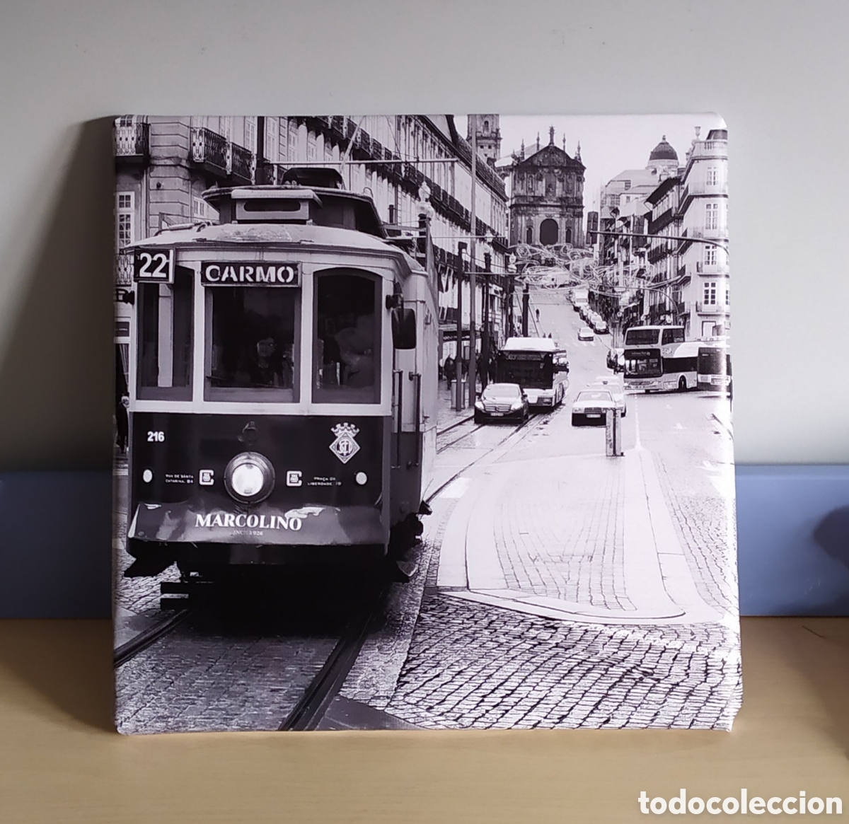 Postales: Cuadro cartel LISBOA - Foto 1