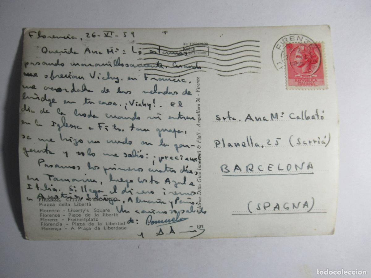 Postales: Firenze - Piazza della Libert&agrave; - Foto 2