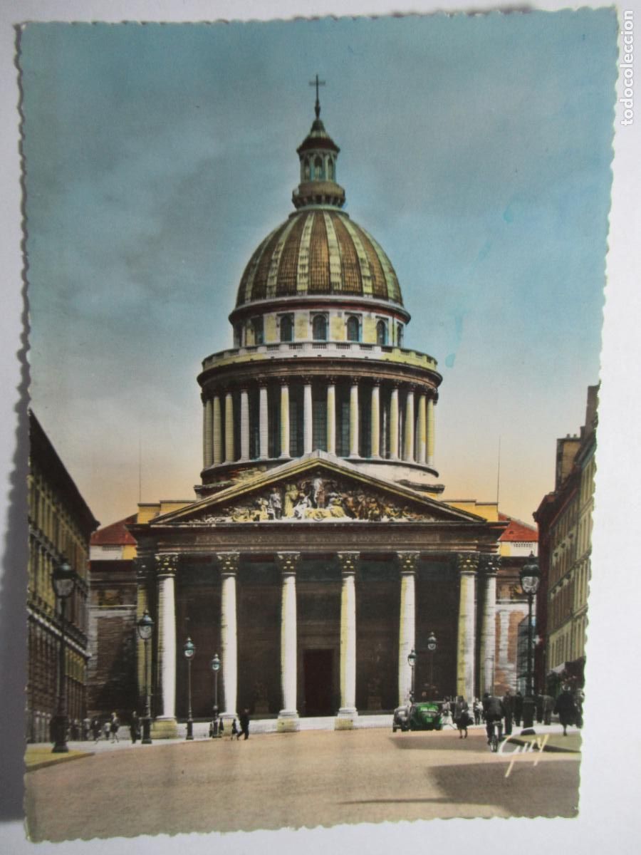 Postales: Paris - Le Panth&eacute;on - Circulada - Foto 1