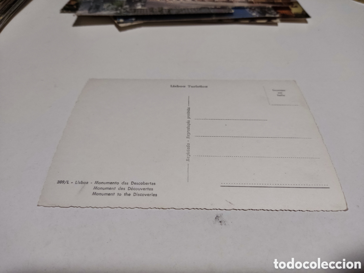 Postales: Postal Lisboa monumento al descubridor - Foto 2