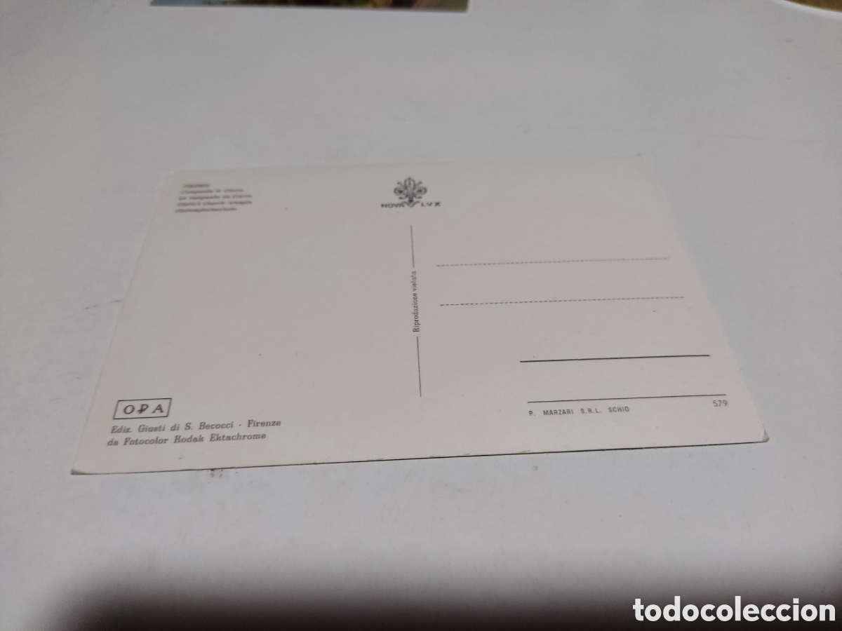 Postales: Postal Firenze campanario - Foto 2