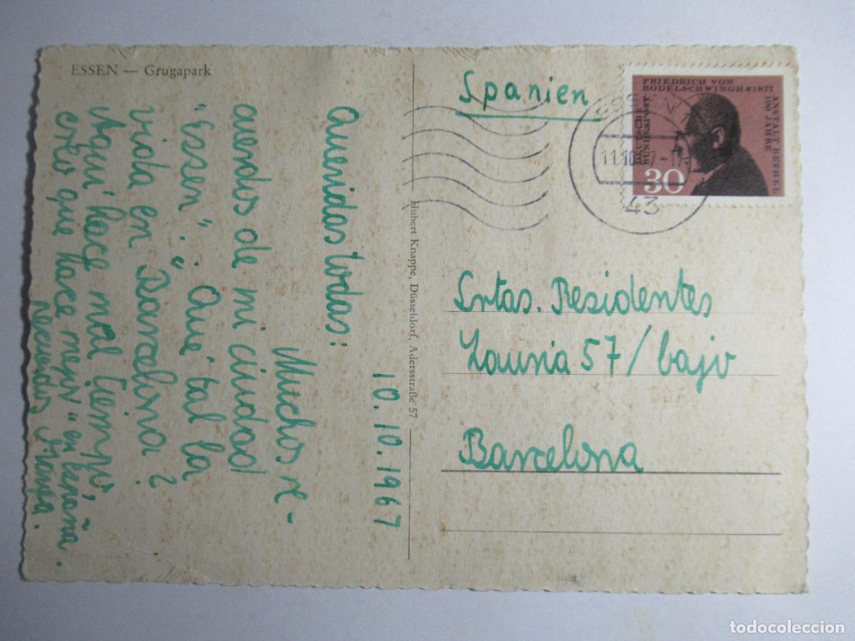 Postales: Essen - Grugapark - circulada - Foto 2