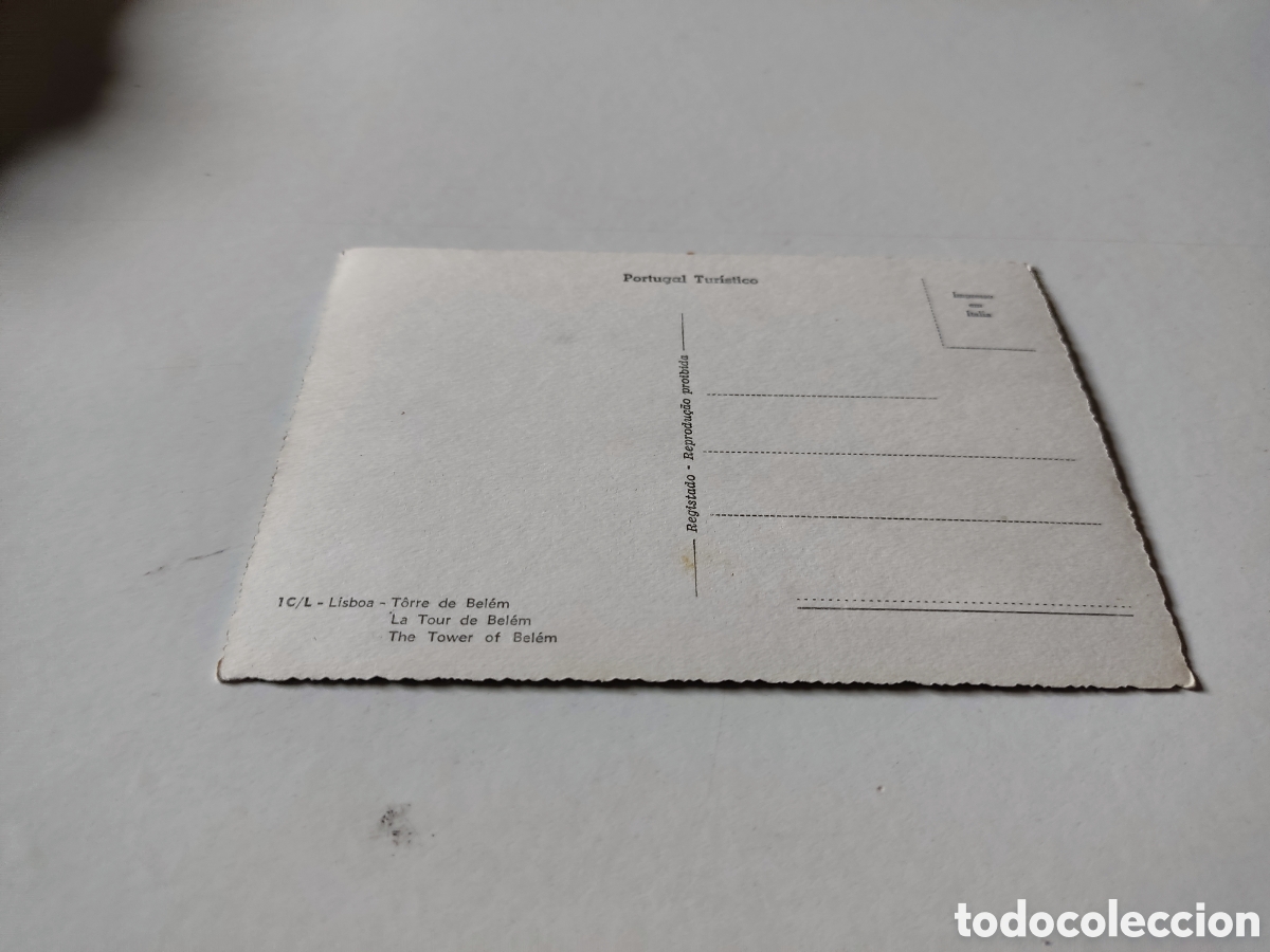 Postales: Postal Torre de Belem, Lisboa - Foto 2
