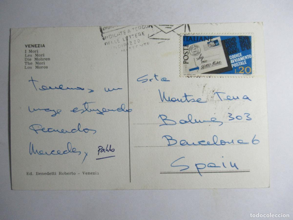 Postales: Venezia - I Mori - circulada - Foto 2