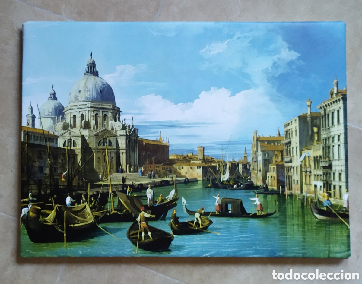 Postales: Cuadro cartel replica VENECIA - Foto 1