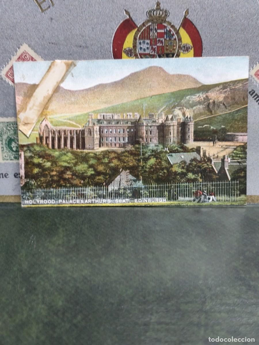 Postales: PA 397 Holyrood Palace & Arthur's Seat Edimburgh