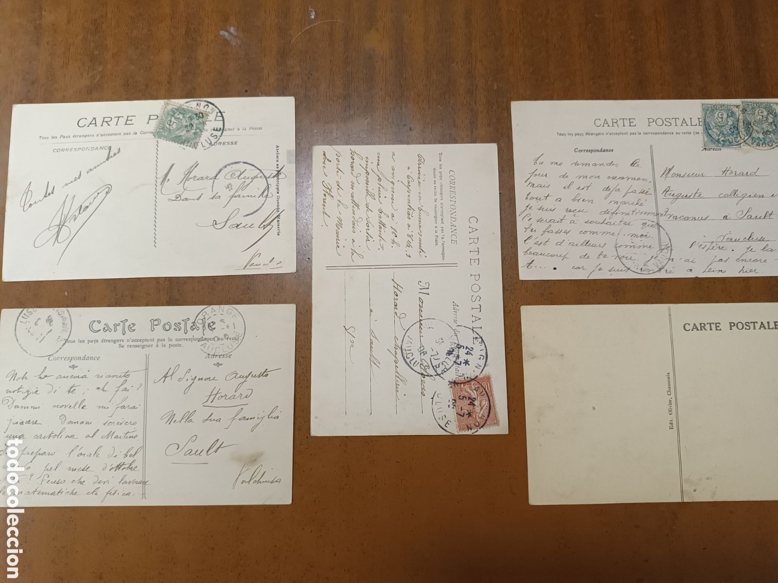 Postales: 5 postales antiguas de Avignon - Foto 2