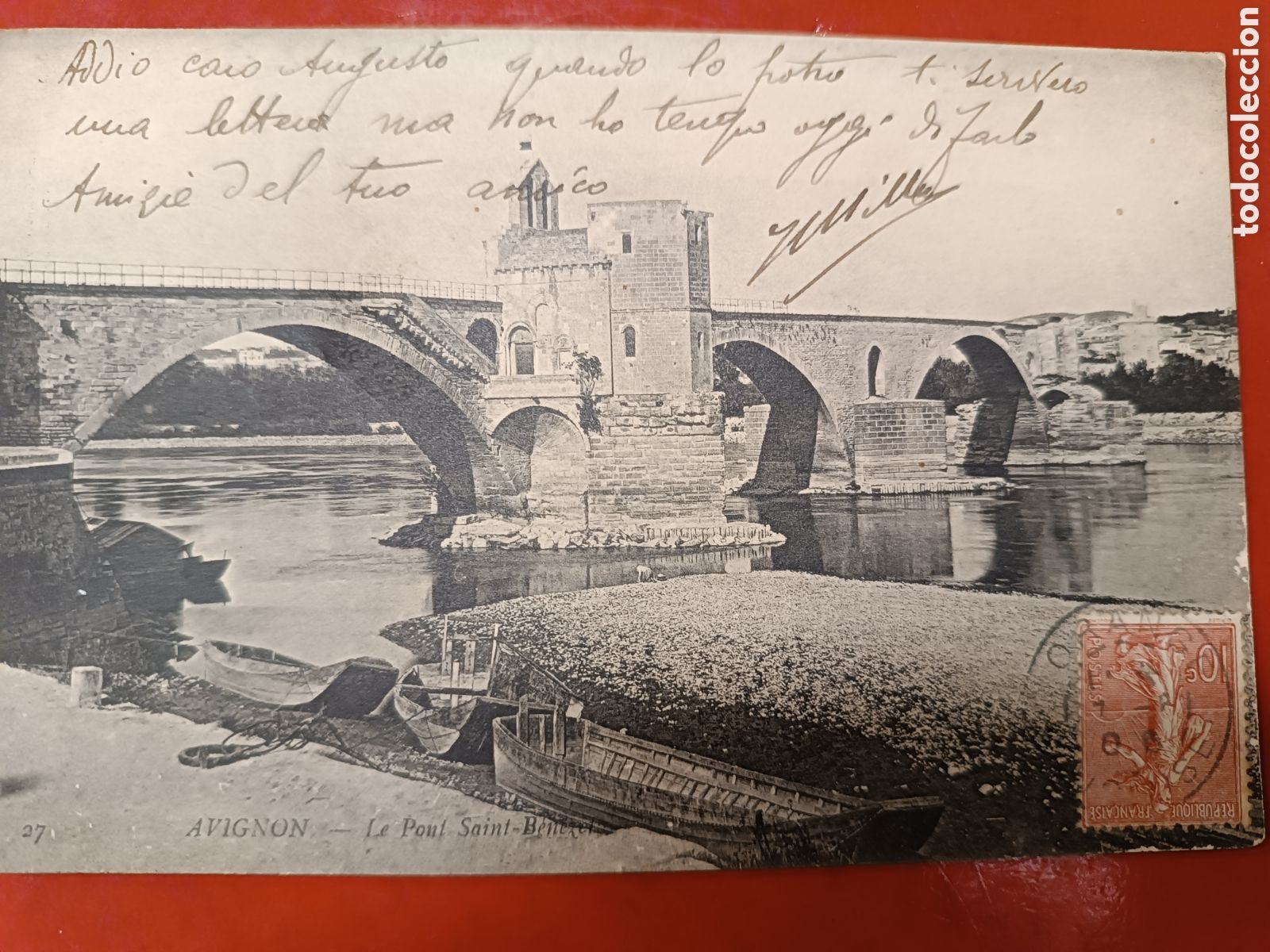 Postales: 5 postales antiguas de Avignon - Foto 5