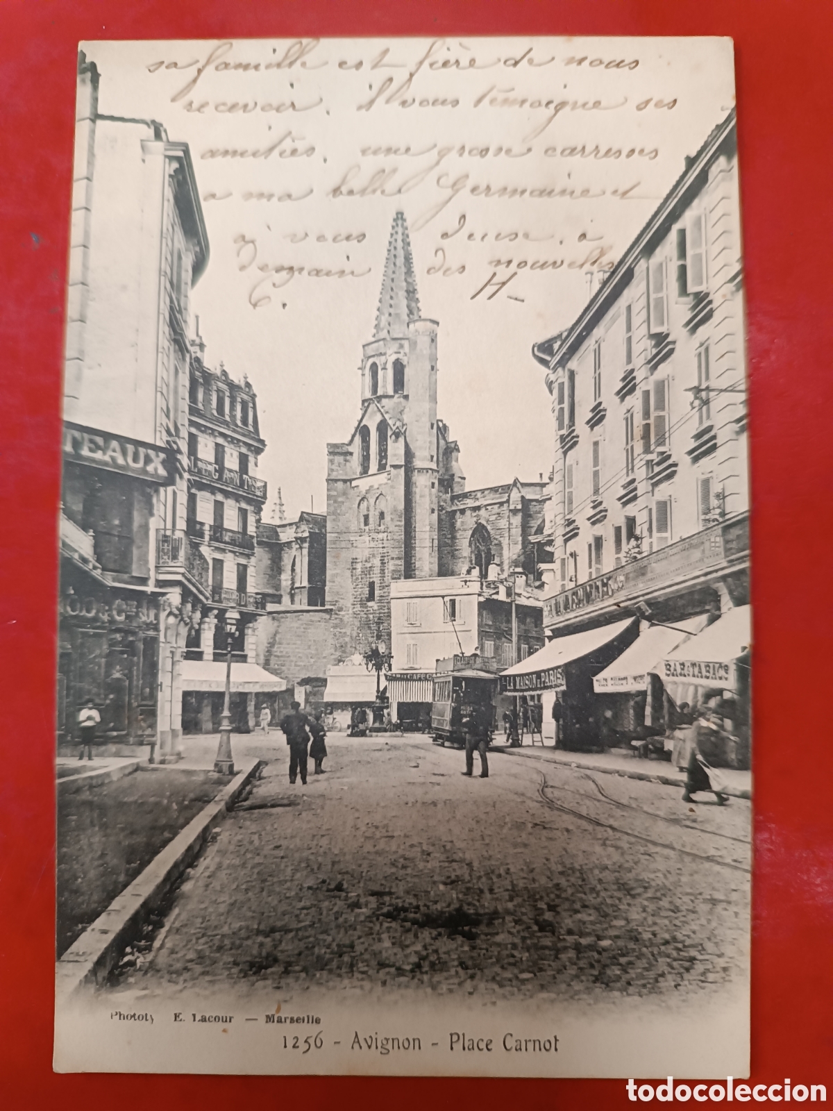 Postales: 5 postales antiguas de Avignon - Foto 7