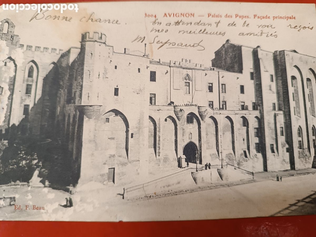 Postales: 5 postales antiguas de Avignon - Foto 9