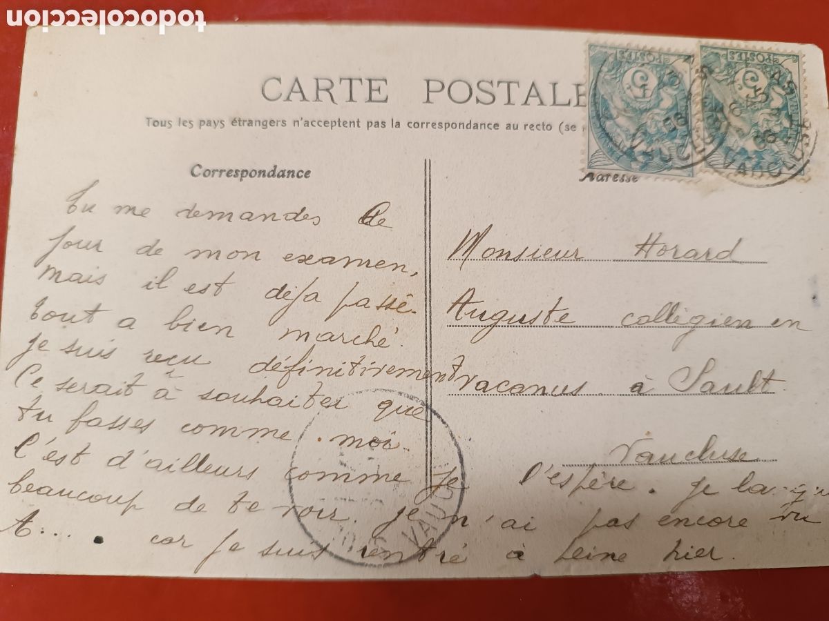 Postales: 5 postales antiguas de Avignon - Foto 10