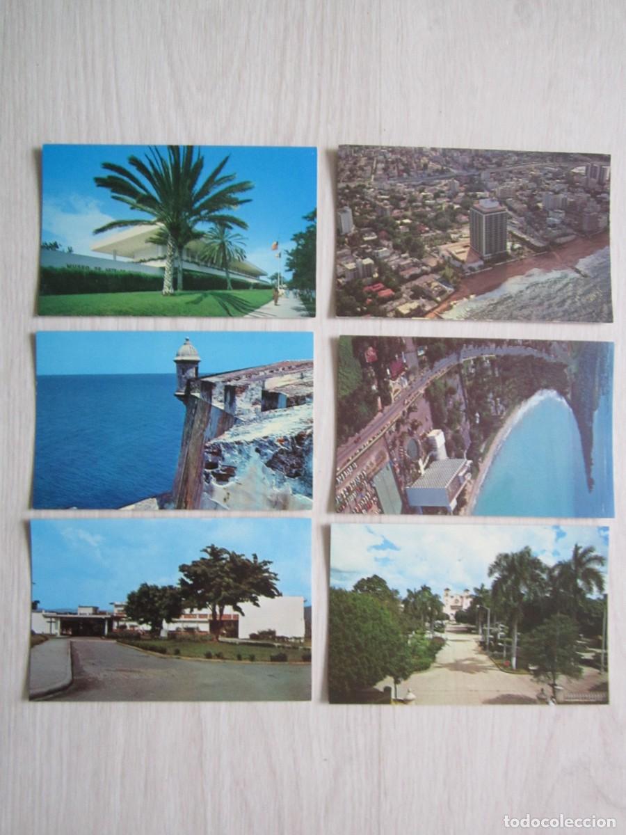 Cartes Postales: () LOTE DE 6 TARJETAS POSTALES PUERTO RICO SIN CIRCULAR