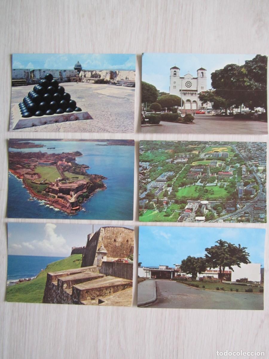 Cartes Postales: (2) LOTE DE 6 TARJETAS POSTALES PUERTO RICO SIN CIRCULAR