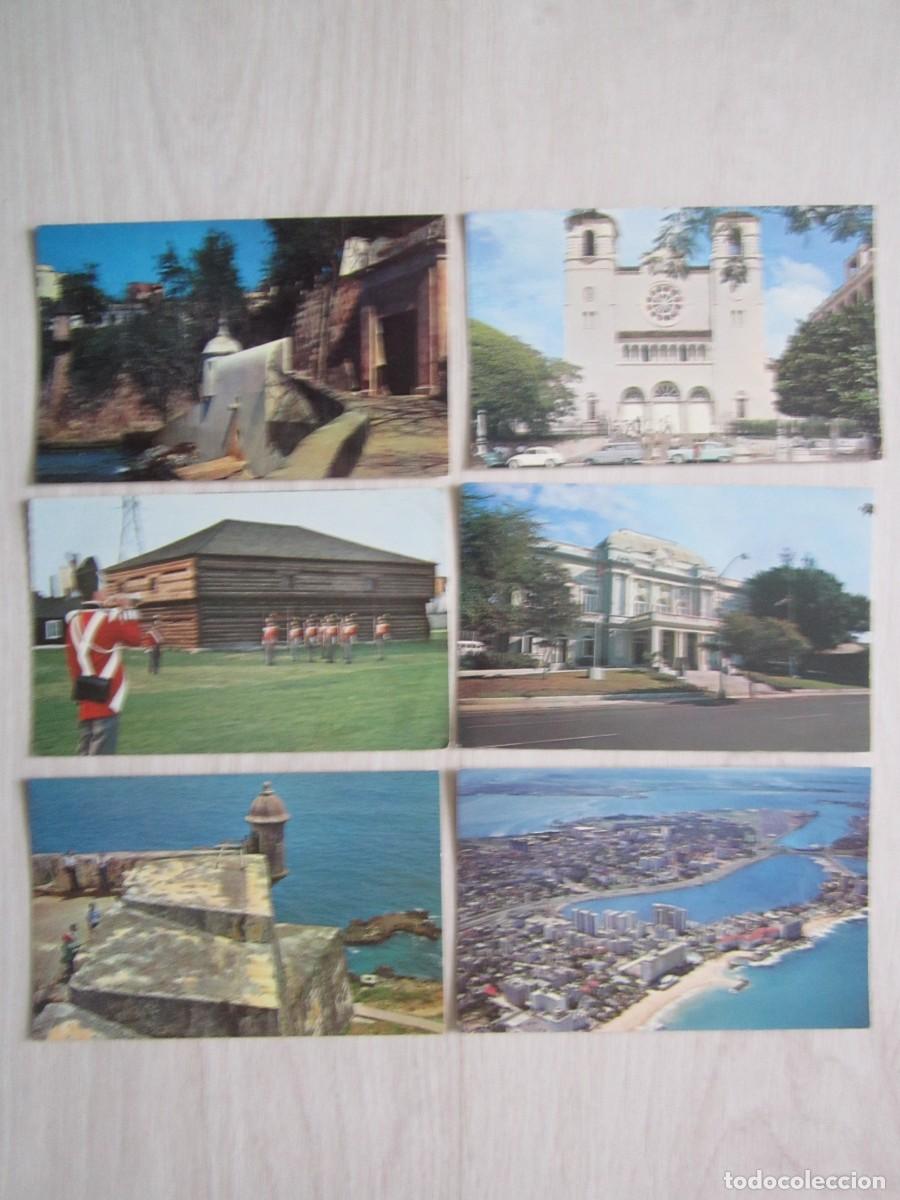 Cartes Postales: (3) LOTE DE 6 TARJETAS POSTALES PUERTO RICO SIN CIRCULAR