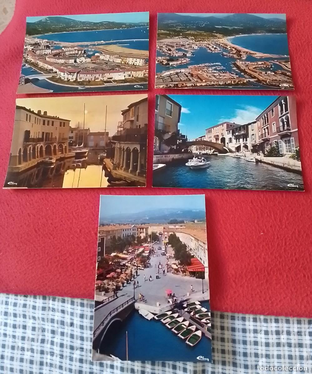 Postales: LOTE DE 5 POSTALES LOT CARTES POSTALES PORT-GRIMAUD VAR FRANCIA FRANCE..POST CARDS..POSTKARTEN...