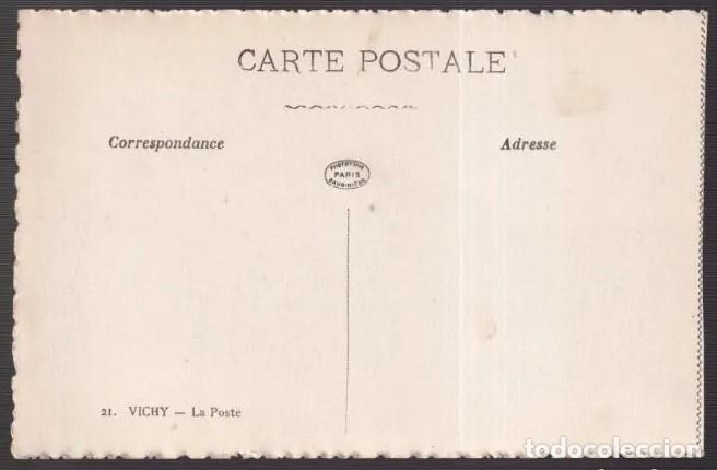 Postales: Francia-03- Vichy. *La Poste* Nueva. - Foto 2