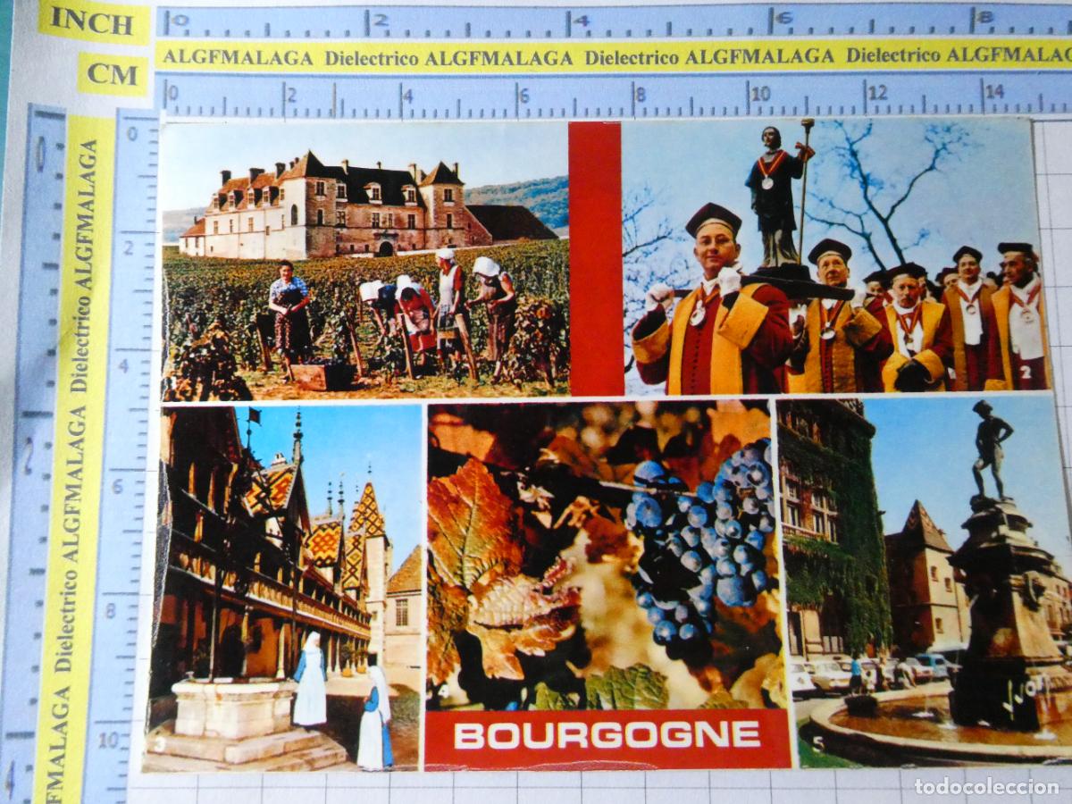 Postais: POSTAL DE FRANCIA. LA BOURGOGNE VINO VI&Ntilde;EDOS MUJERES VENDIMIA. CONFRERIE DES CHEVALIERS. 2189