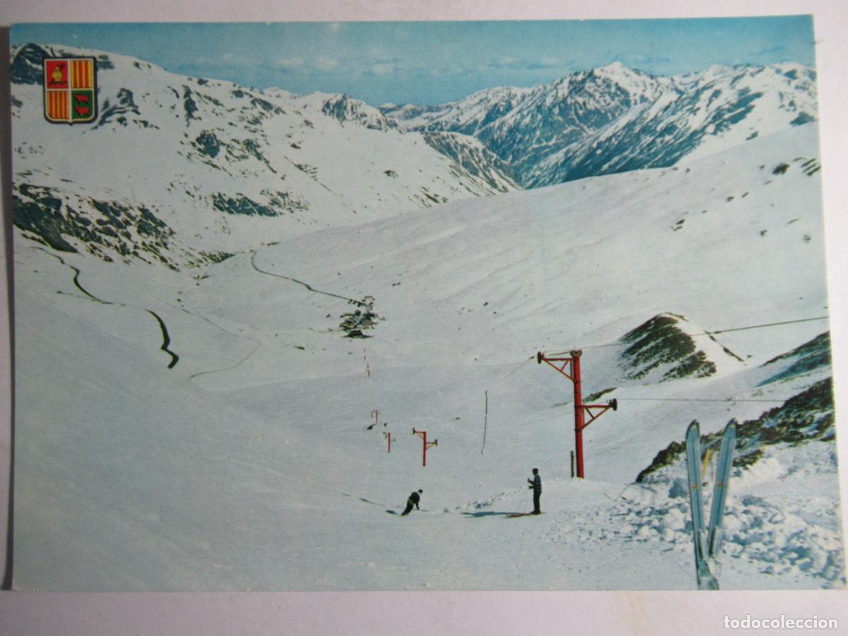 Postales: Valls d'Andorra - Telesqu&iacute; de L'Envalira
