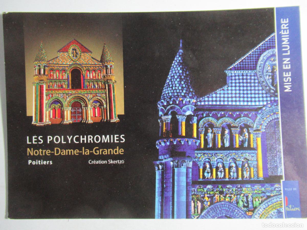 Cartes Postales: Les Polychromies Notre-Dame-la-Grande
