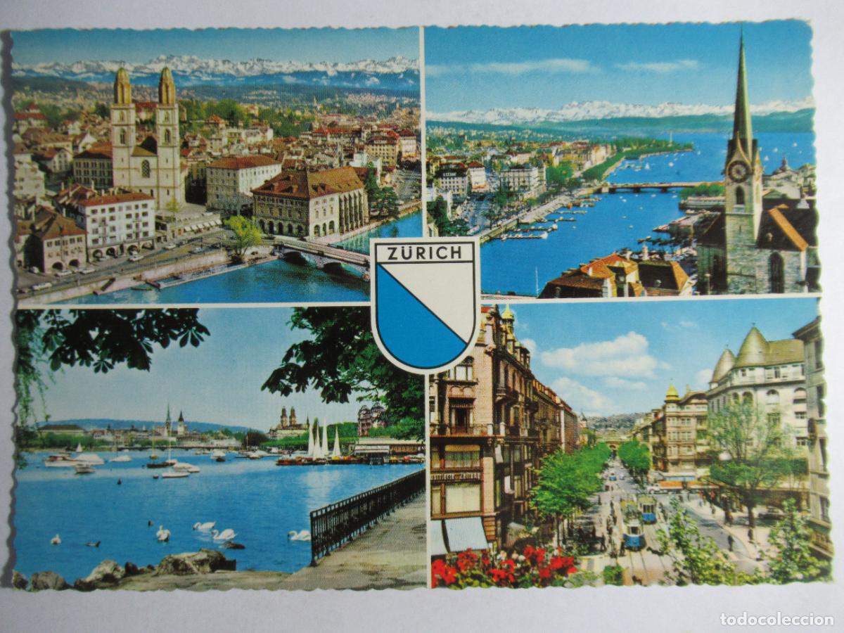 Postales: Z&uuml;rich - Varios aspectos - Foto 1