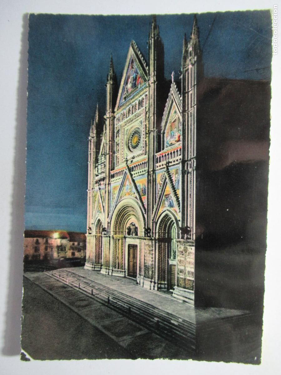 Cartes Postales: Orvieto - Duomo. Notturno