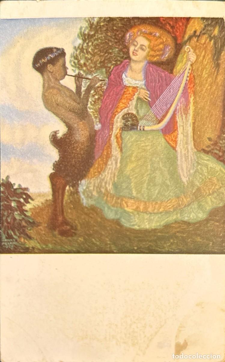 Postales: Postal antigua epoca Art nouveau Alemana