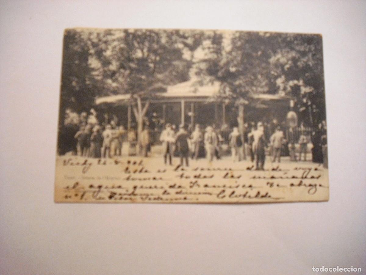 Postales: VICHY . SOURCE DE L HOSPITAL, CIRCULADA - Foto 1