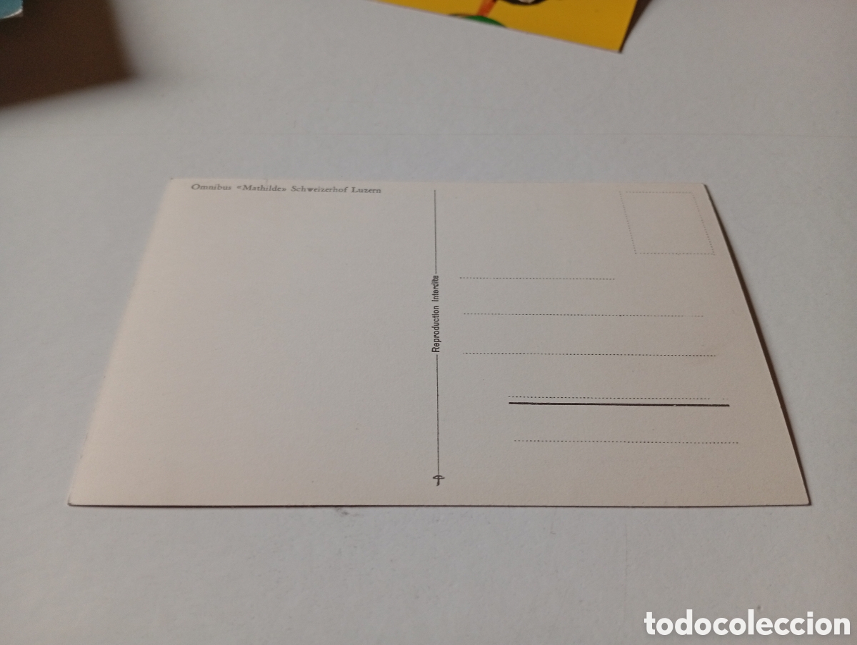 Postales: Postal omnibus Mathilde luzern - Foto 2