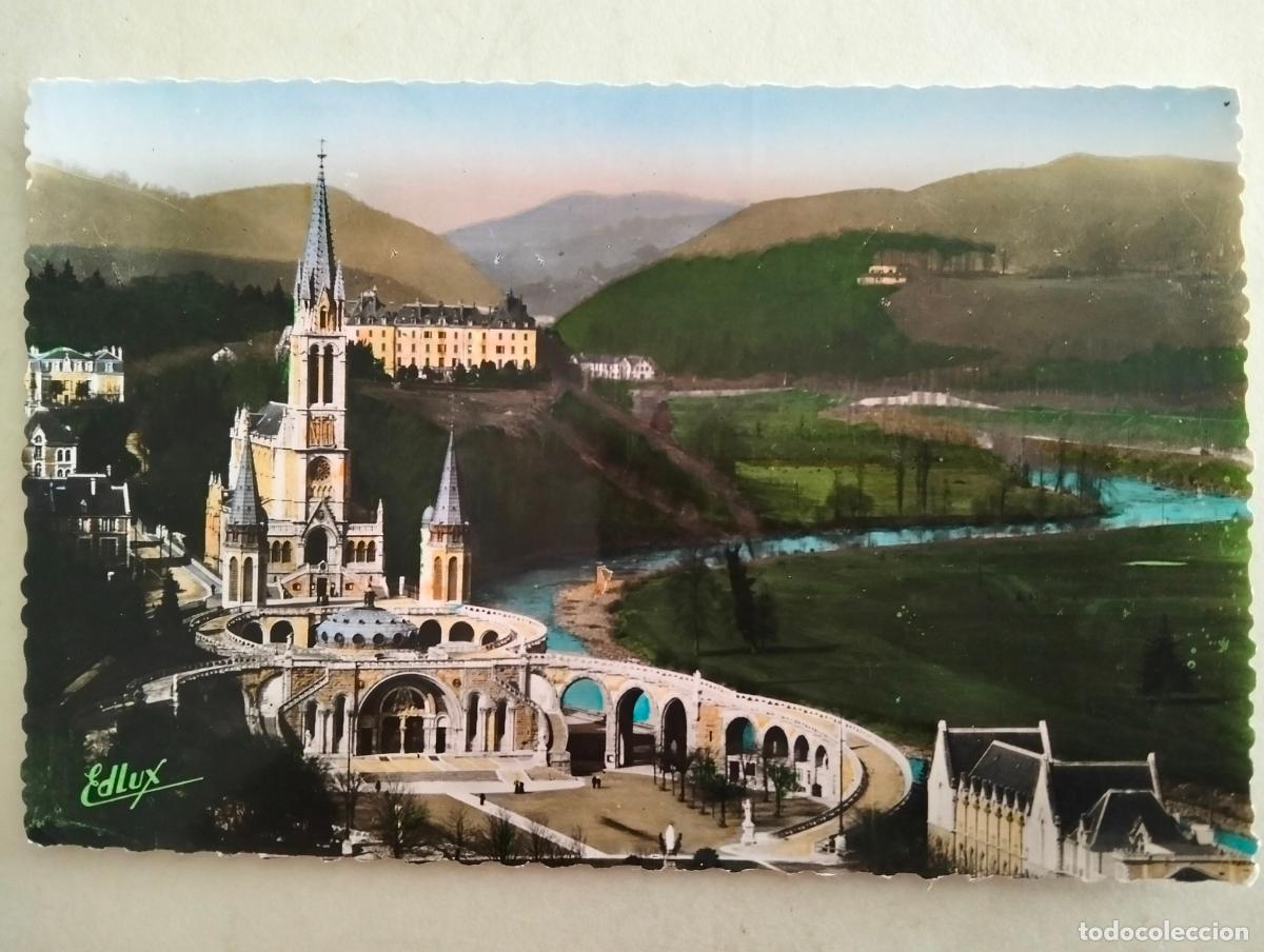 Postales: POSTAL LOURDES, LA BASILICA - Foto 1