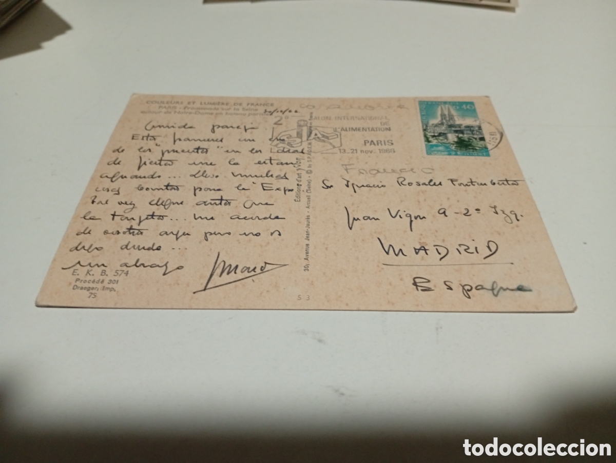 Postales: Postal Paris panor&aacute;mica - Foto 2