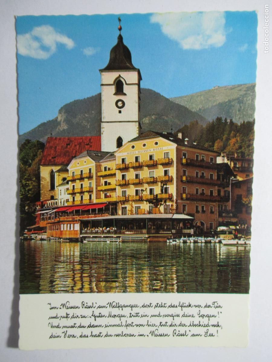 Cartoline: Perlen aus dem Salzkammergut - St. Wolfgang am Wolfgangsee