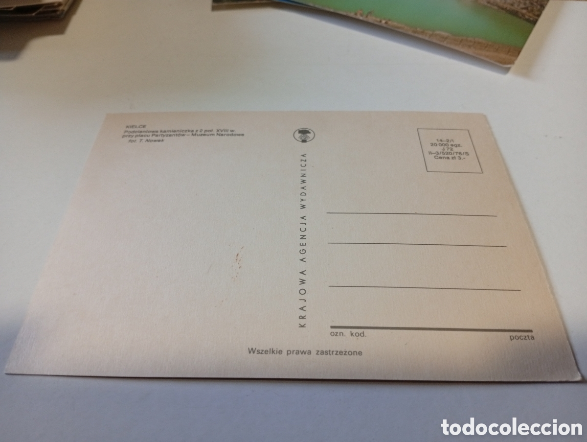 Postales: Postal Kielce museo nacional - Foto 2