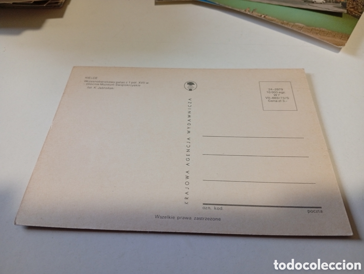 Postales: Postal Kielce museo.... - Foto 2
