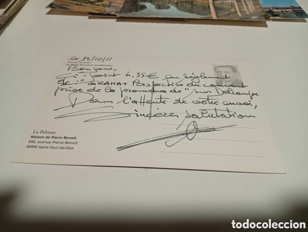 Postales: Postal maison de Pierre Benoit - Foto 2