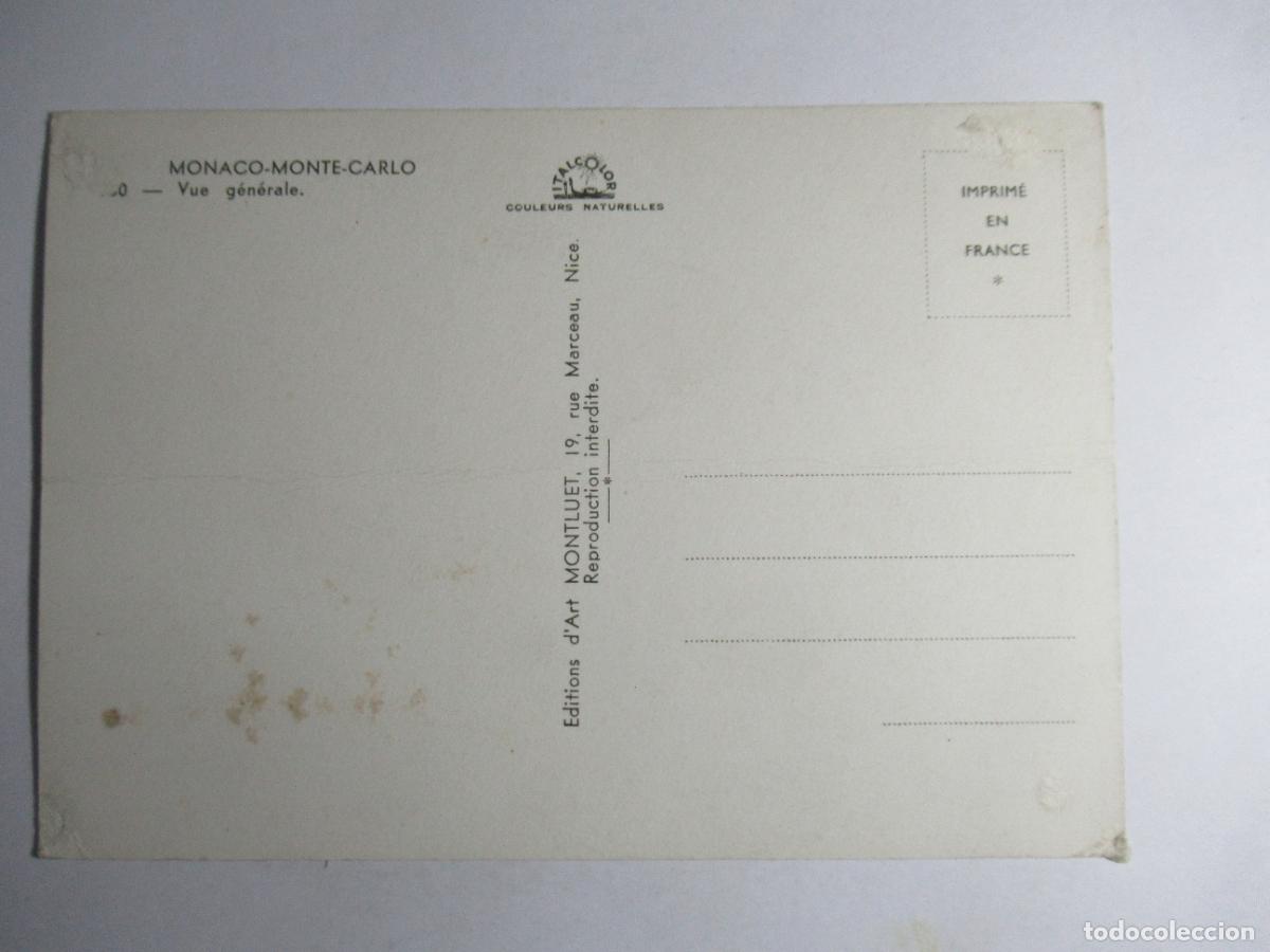 Postales: M&oacute;naco - Monte-Carlo - Vue g&eacute;n&eacute;rale - Foto 2